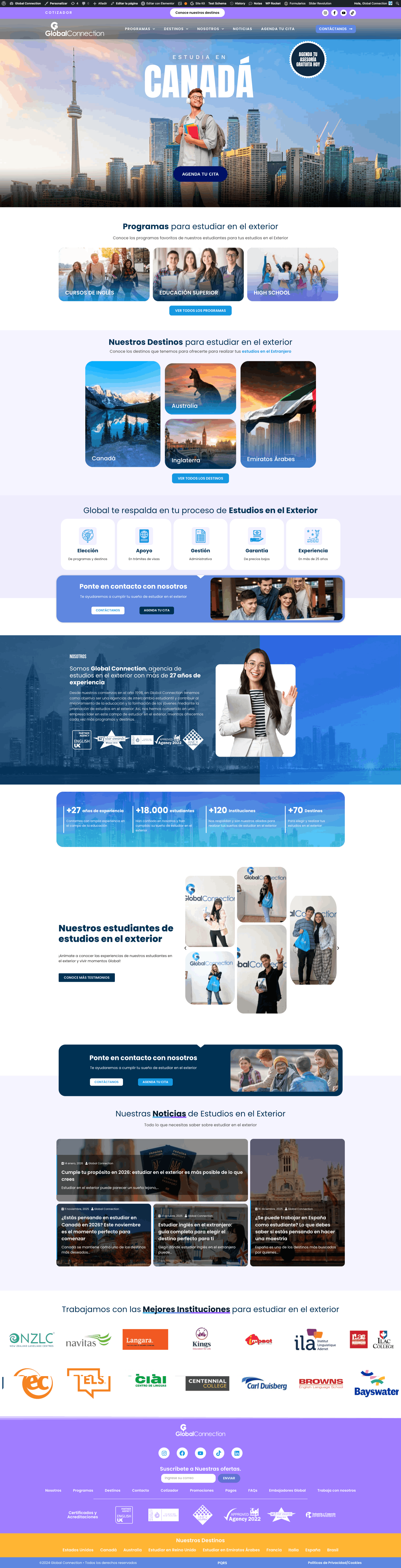 Global Connection Screenshot